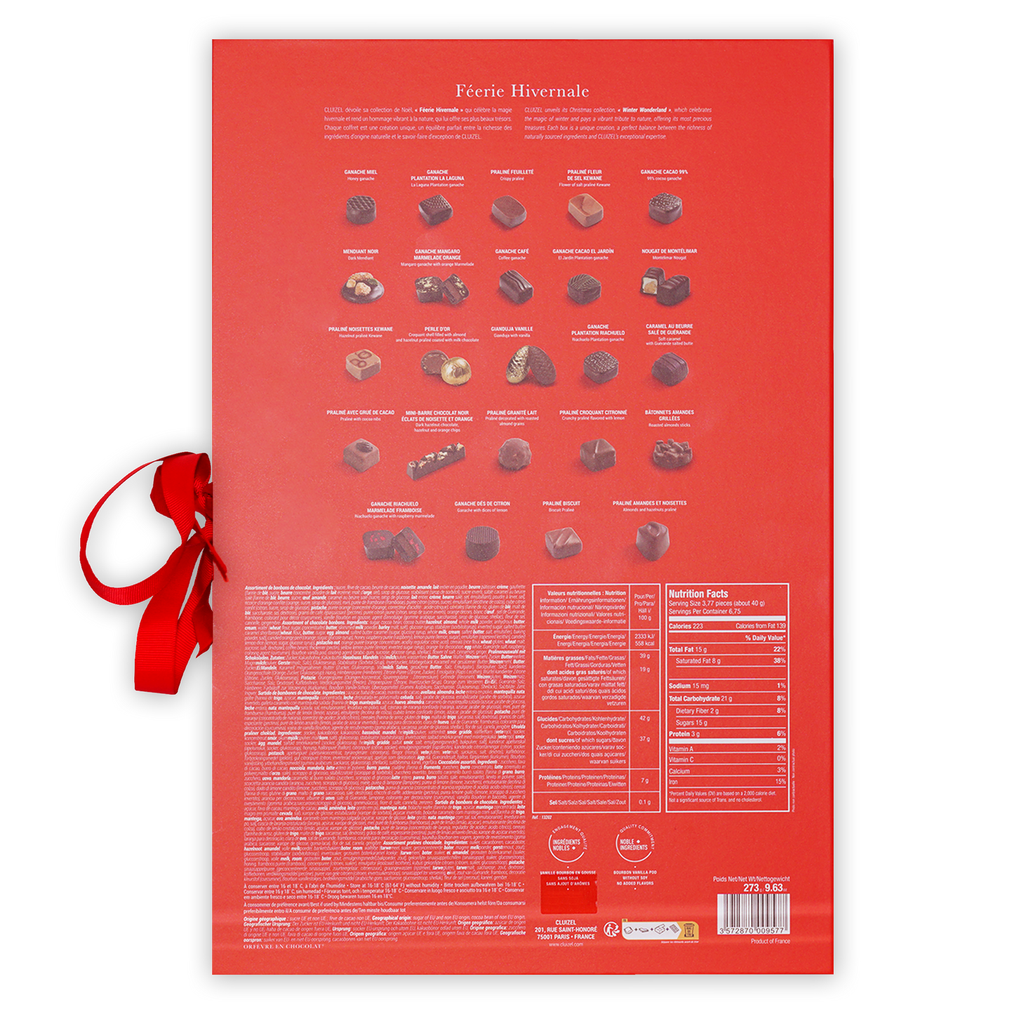 Cluizel Chocolate Advent Calendar (Seasonal)