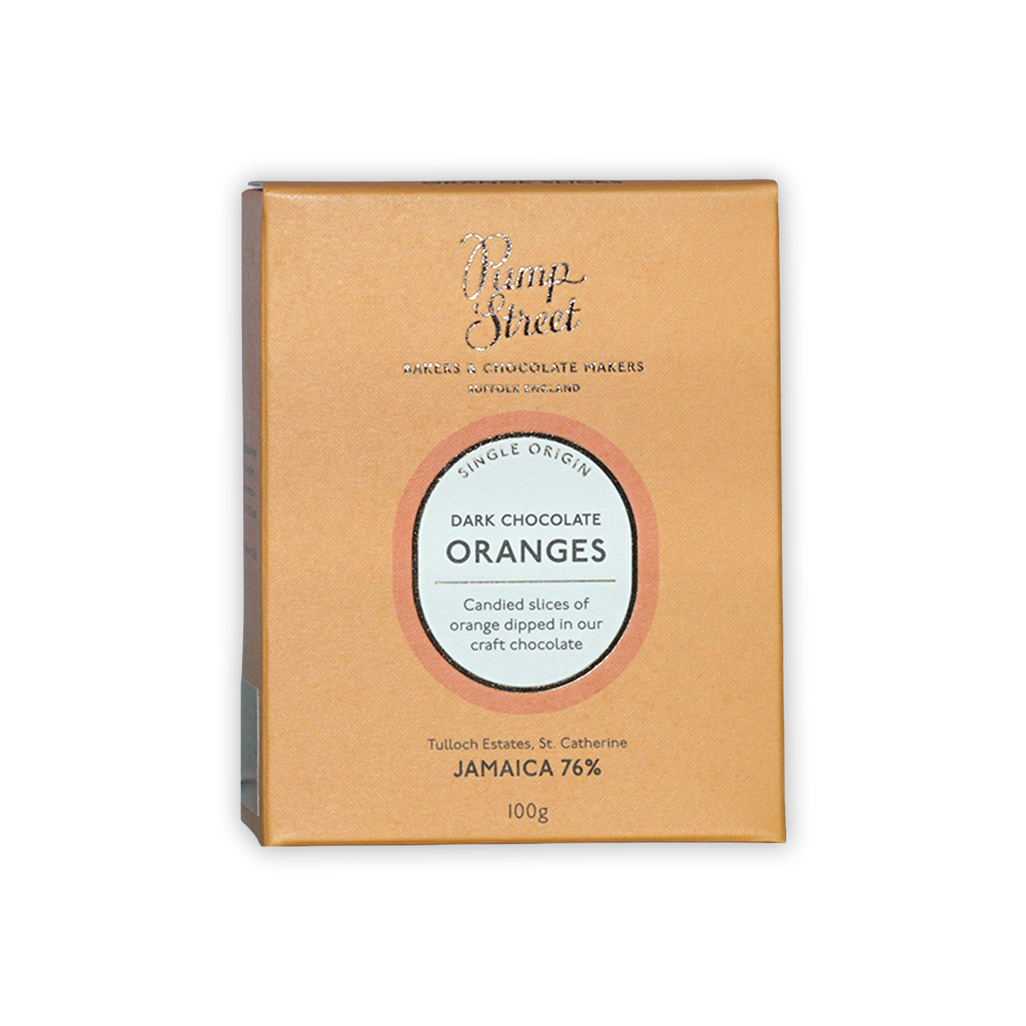 Pump Street Dark Chocolate Dipped Orange Slices 76%