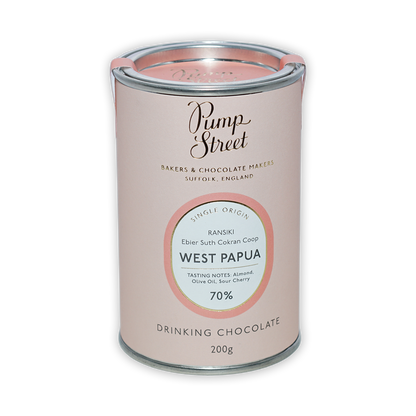 Pump Street Drinking Chocolate West Papua 70%