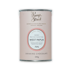 Pump Street Drinking Chocolate West Papua 70% matte pink tin