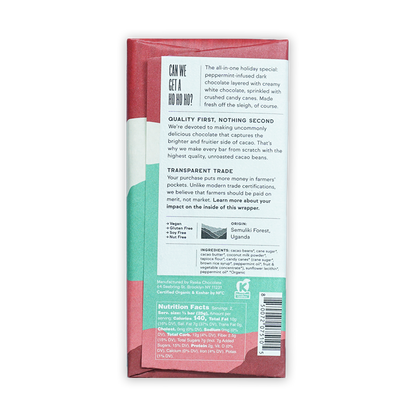 Raaka Peppermint Bark Bar (Seasonal)