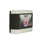 Ranger rosé bonbon candy bar in white and black packaging with pink lighthouse label in a 6 piece box