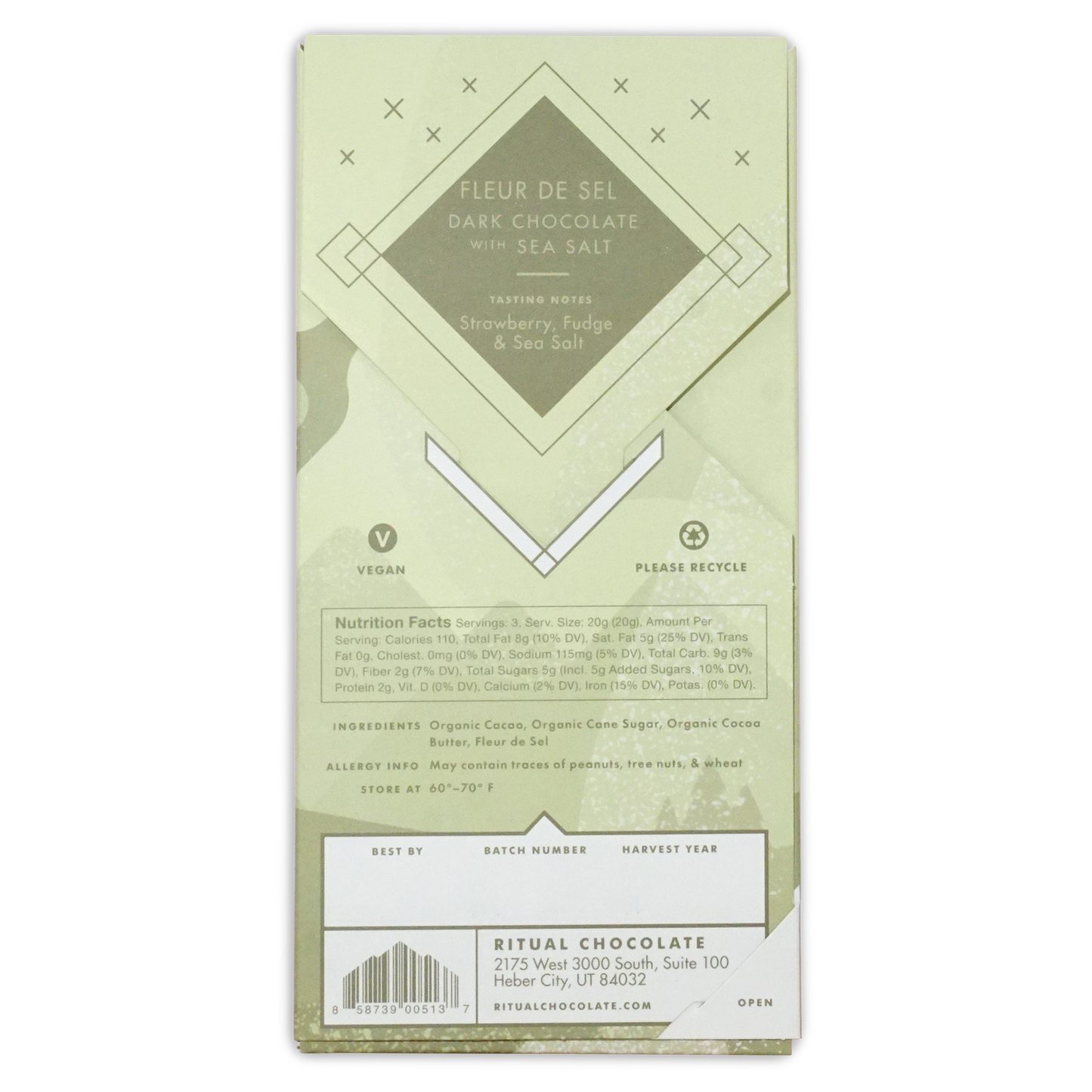 Ritual Fleur De Sel Chocolate 70%