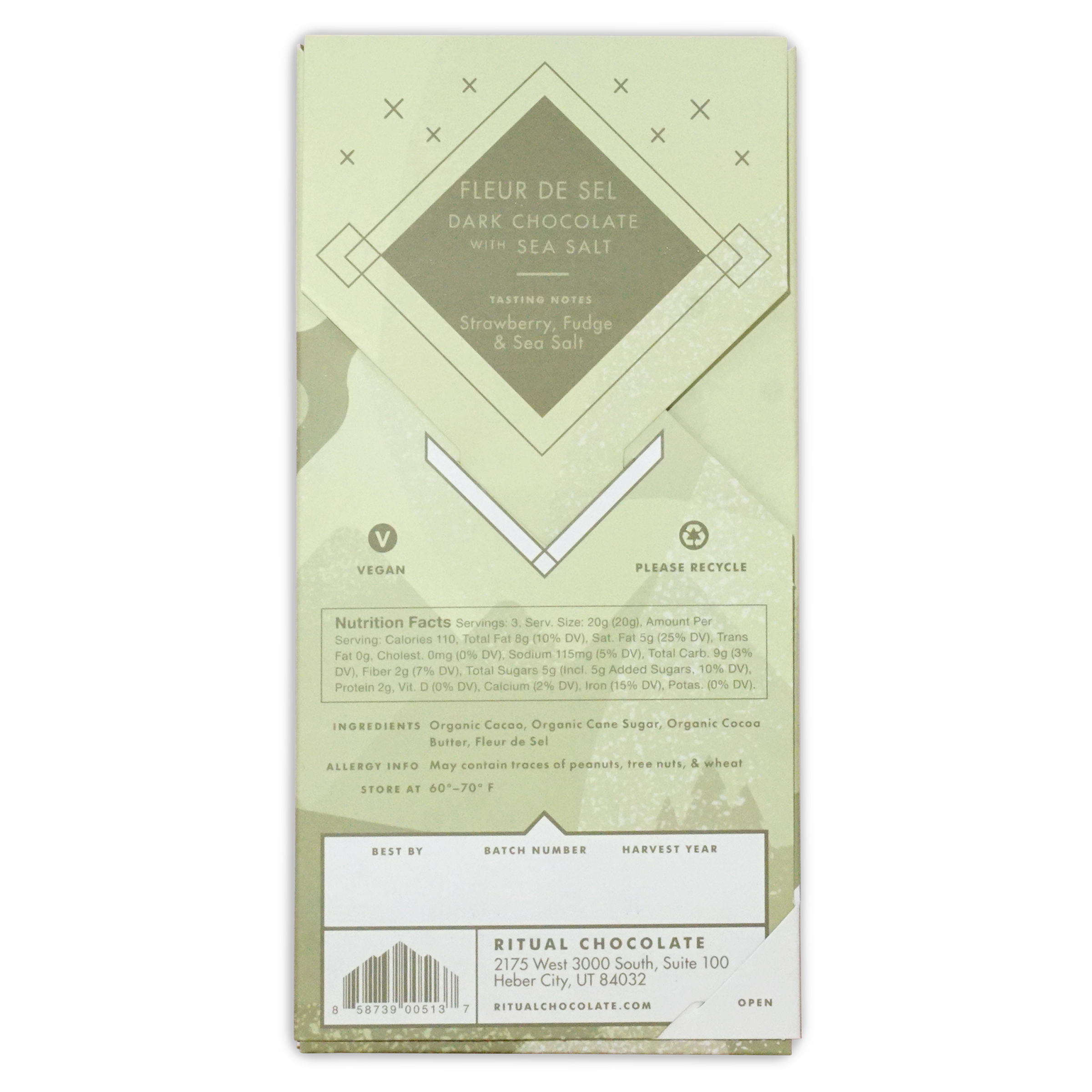 Ritual Fleur De Sel Chocolate 70%