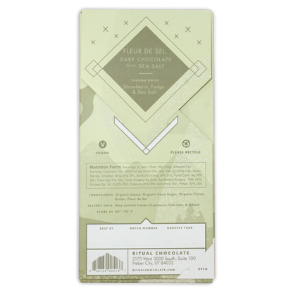Ritual Fleur De Sel Chocolate 70%