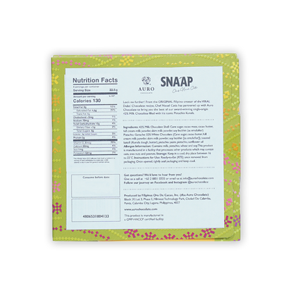 SNA'AP Dubai Milk Chocolate 42% (by Auro)