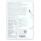 Soma Ancestral Venezuela 70% white wrapper with black text and leaf illustrations