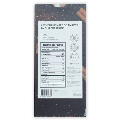 Tavi Dark Golden Mix 72% (Spiced Bar)