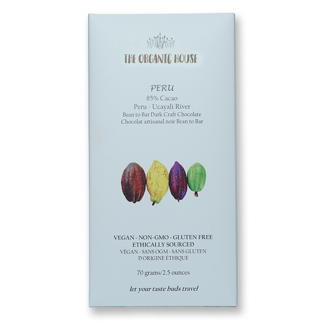 The Organic House Dark Peru Ucayali 85%