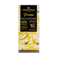 Valrhona Grand Cru Jivara 40% milk chocolate bar wrapper