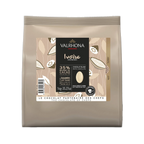 Valrhona Ivoire 35% white chocolate feves in 1kg resealable bag
