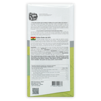Back of A. Morin Bolivia Ekeko Milk 48% white green wrapper