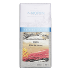 A. Morin Venezuela Guasare 100% cacao bar, white and blue Edition Limitee box with a painted landscape, 100g