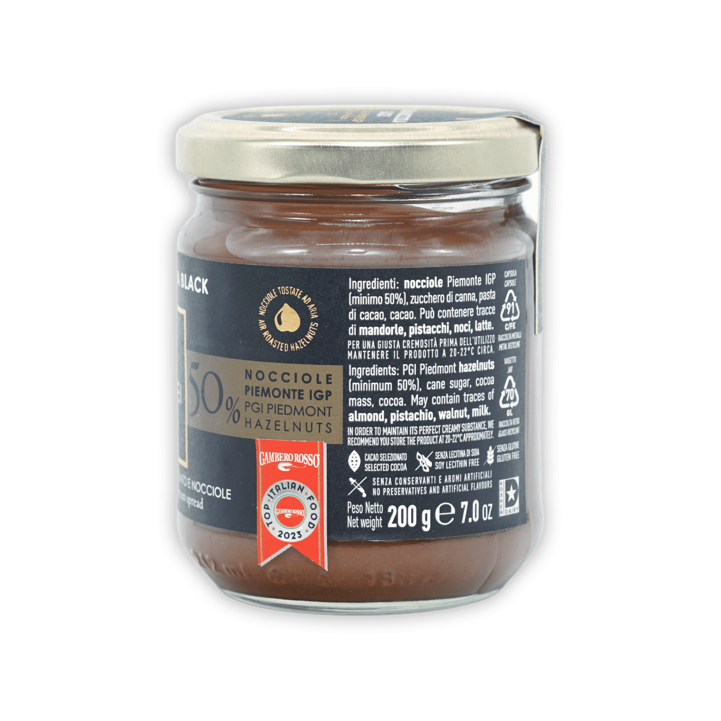 Amedei Crema Nocciola Black