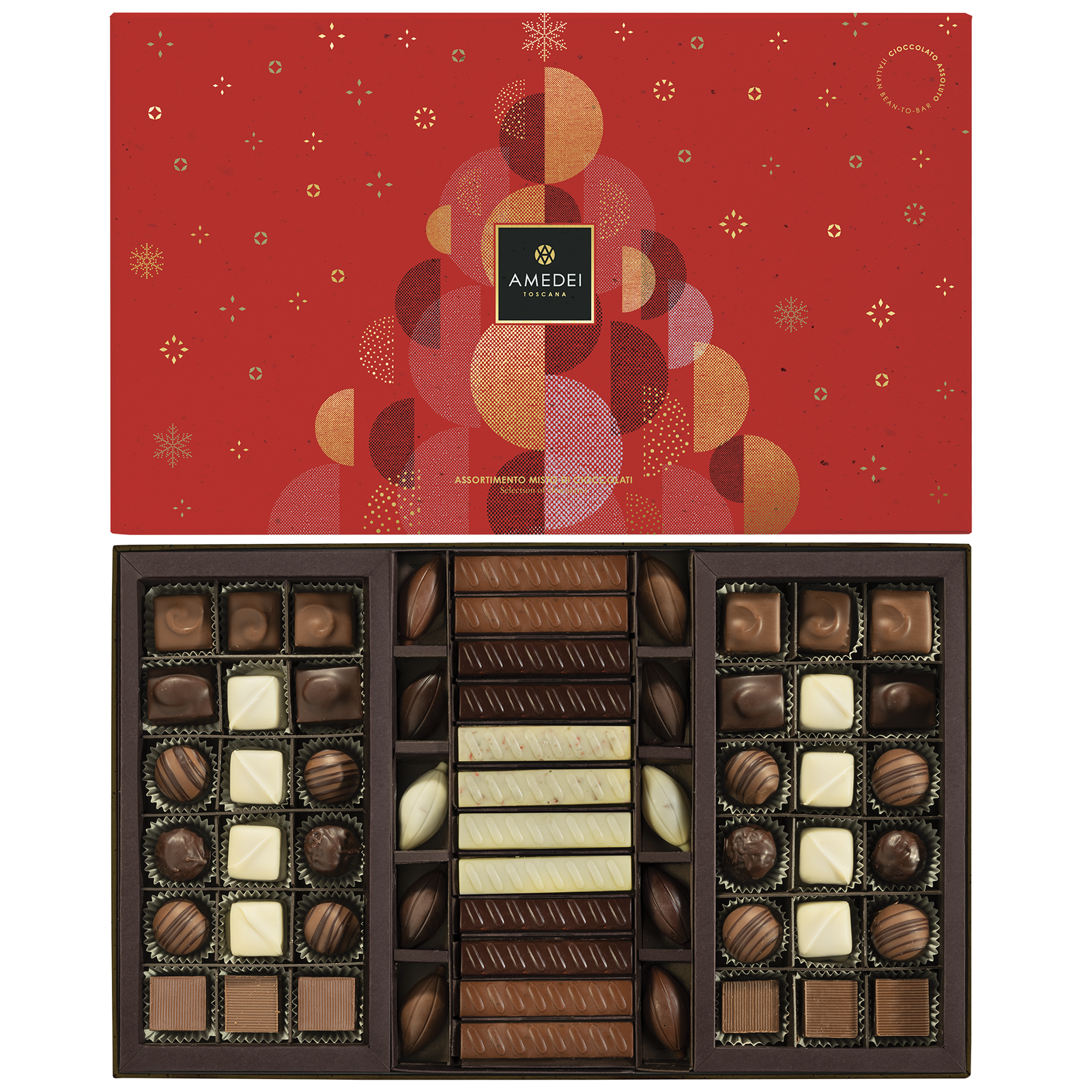 Amedei Desiderio Chocolate Gift Box (58 pcs) – Bar & Cocoa