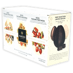 Amedei Toscano cream box with 3 fruit-filled chocolate Easter eggs, limited edition
