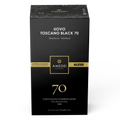 Amedei Uovo Toscano Black 70 chocolate packaging 