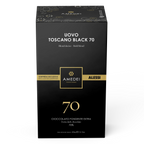 Amedei Uovo Toscano Black 70 chocolate packaging 