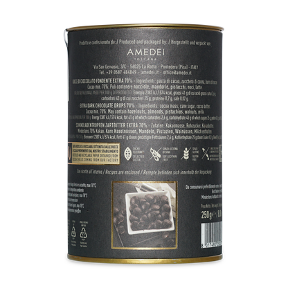 Amedei Gocce Toscano Black (Dark Chocolate) Chips 70%