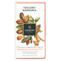 Amedei Mandorle 63% dark chocolate bar with almonds, Toscana wrapper
