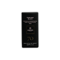 Amedei Toscano 70% dark chocolate mini bar in sleek black gold foil package