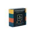 Amedei Toscana dark chocolate bar in multicolored striped box, 12 pcs Napolitains Cru Monorigine