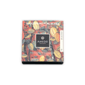 Amedei Napolitains Porcellana 70% extra dark chocolate bar in red pod box