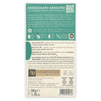 Amedei Toscano Black 100% Italian bean-to-bar chocolate in recyclable wrapper