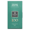 Amedei Toscano Black 100% chocolate bar in teal wrapper