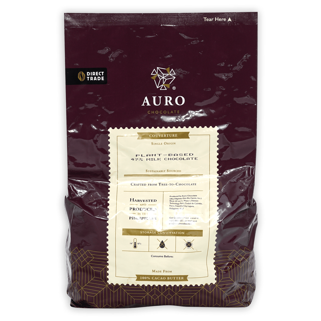 Auro Bulk Baking Vegan Milk Chocolate Coins 47% 1kg