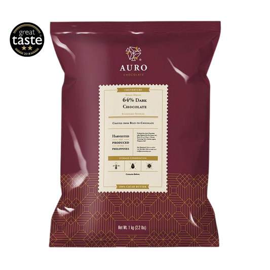 Auro Bulk Baking Dark Chocolate Coins 64% 1kg