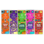 Auro Fiesta Collection gift pack with 5 colorful mini chocolate bars