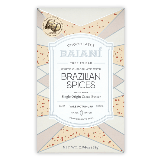 Baiani White Chocolate w/ Brazilian Spices