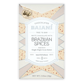 Baiani White Chocolate w/ Brazilian Spices bar wrapper