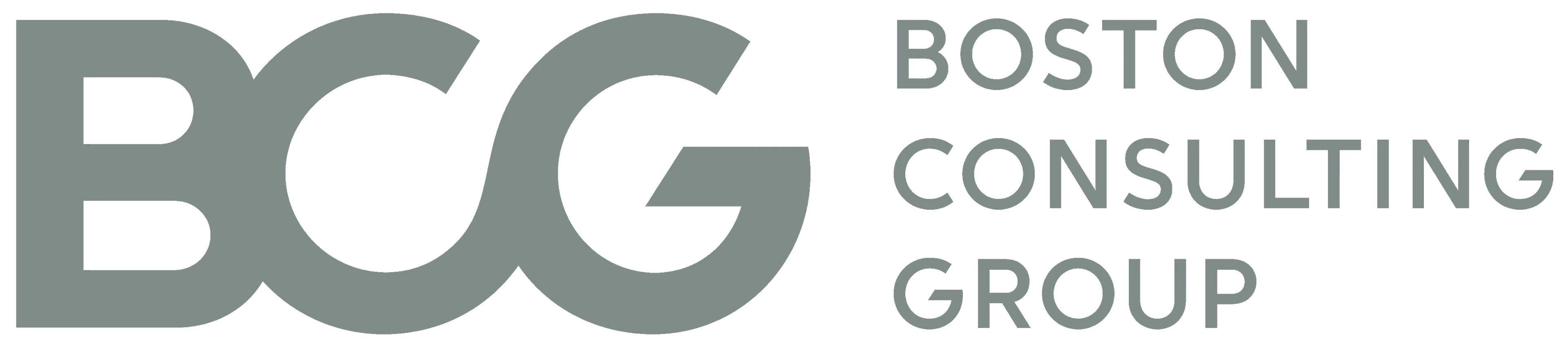 Gray pixelated bcg logo with ’bank of china group’ text in a modern, blocky font.