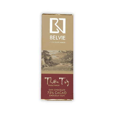 Belvie Mini Chocolate Bars Thien Tuy 75%