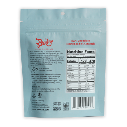 Bixby Dark Chocolate Sea Salt Caramels