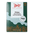 Bixby Primo spiced almond dark chocolate bar in green package