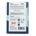 Bixby Dark Chocolate Belize 70% bar in blue white wrapper