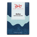 Bixby Dark Chocolate Belize 70% bar in navy and light blue wave box