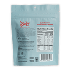 Light blue Bixby Dark Chocolate Maine Sea Salt Caramels pouch