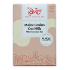 Bixby Main Grains Oat Milk 45% Chocolate Bar in Pink Cream Box