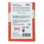 Bixby Milk Chocolate w/ Masala Chai 35% red and white bar