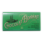 Bonnat Cacao Real del Xoconuzco Mexico 75% green wrapper with gold lettering and cathedral illustration