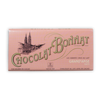 Bonnat Grand’Anse Haiti Milk 65% pink wrapper with gold text and cathedral illustration