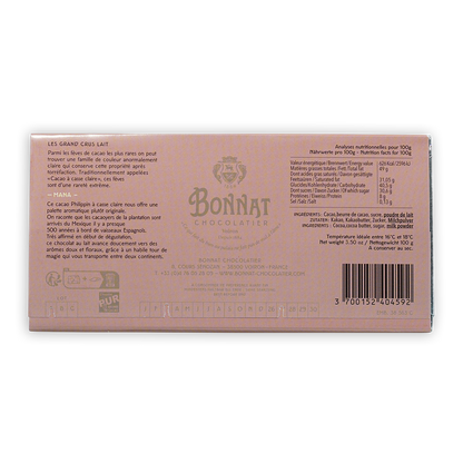 Bonnat Mana Philippines Milk 65%