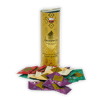 Cacaosuyo Assorted Napolitans Tube with 20 colorful pieces