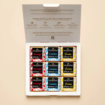 Valrhona The Chocolate Squares Discovery Box (18 pcs)