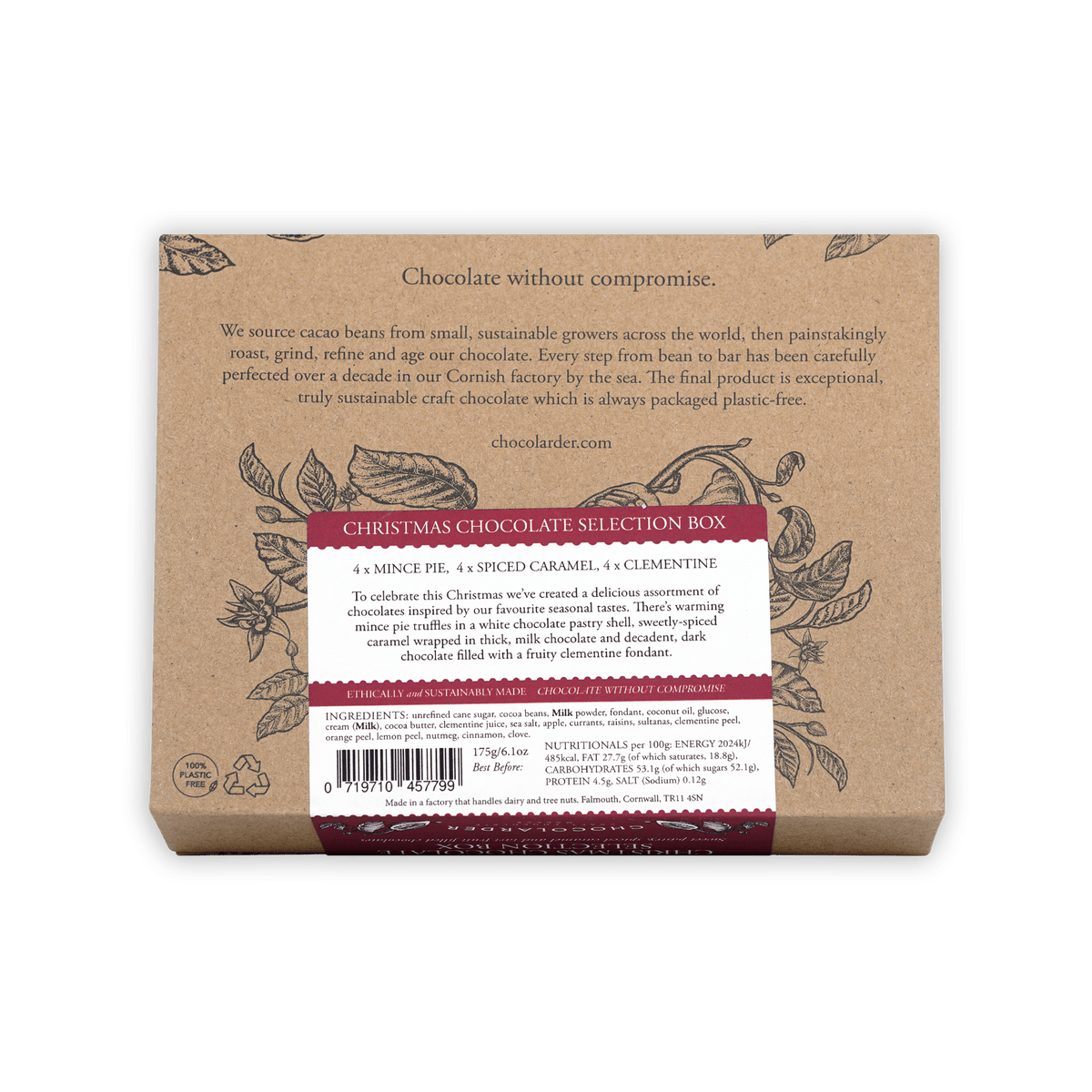 Chocolarder Christmas Chocolate Truffles 12 pcs (Limited Edition)