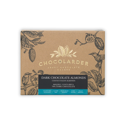 Chocolarder Dark Chocolate Almonds